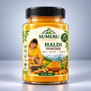 SUMERU ORGANICS Premium Turmeric Powder – 200 g