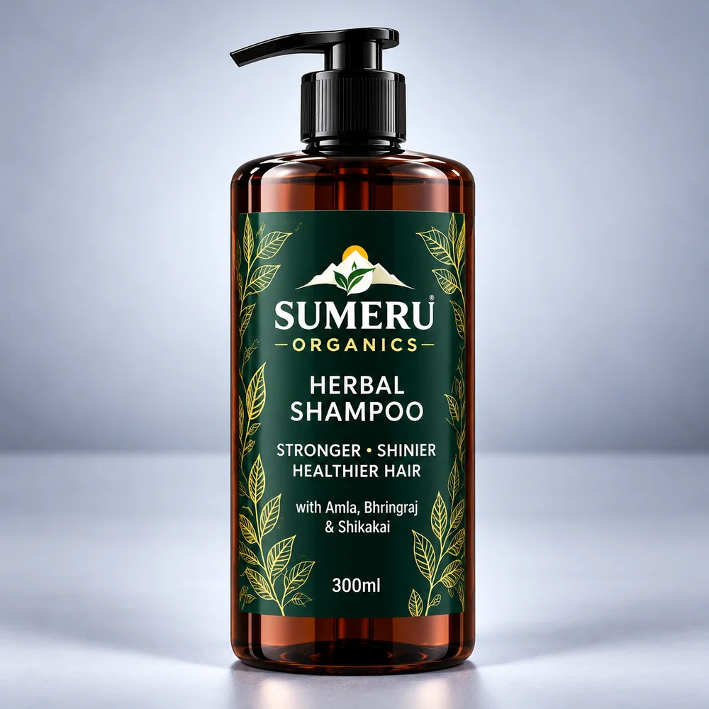 SUMERU ORGANICS Herbal Shampoo – 300 ml